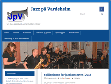 Tablet Screenshot of jazzvardeheim.no